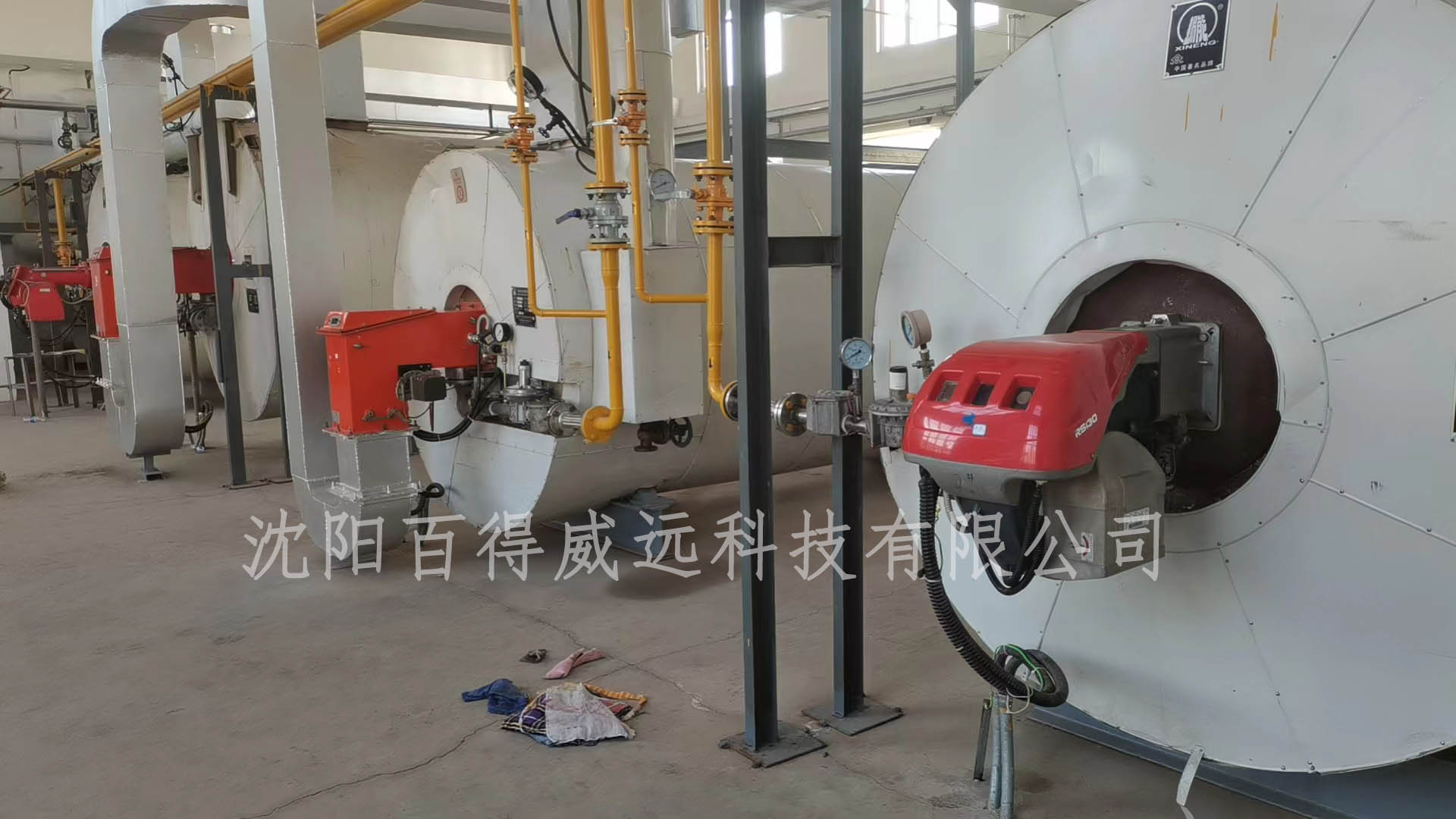 多款大型燃燒器年度維?，F場